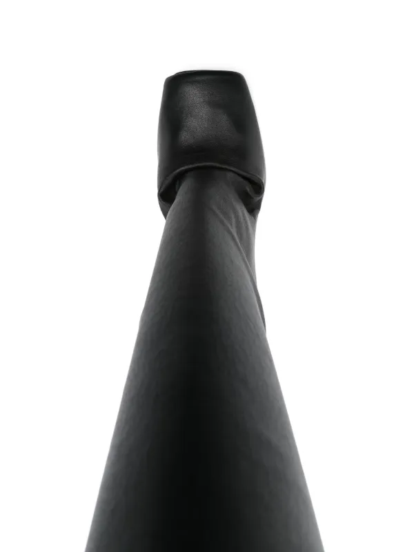 Rick Owens Lilies 110mm Cantilever Boots | Black | FARFETCH