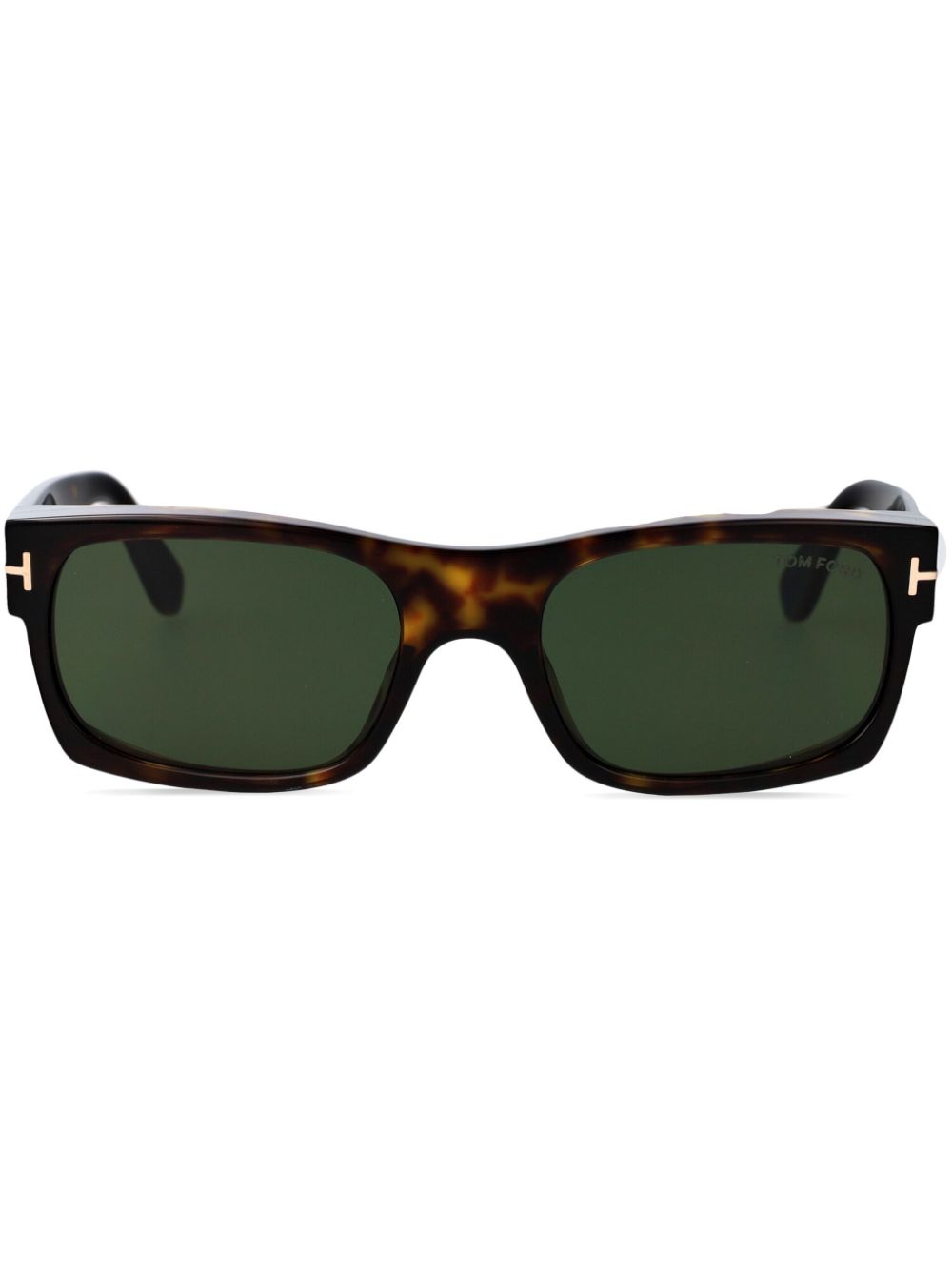 TOM FORD Eyewear rectangle-frame sunglasses - Brown