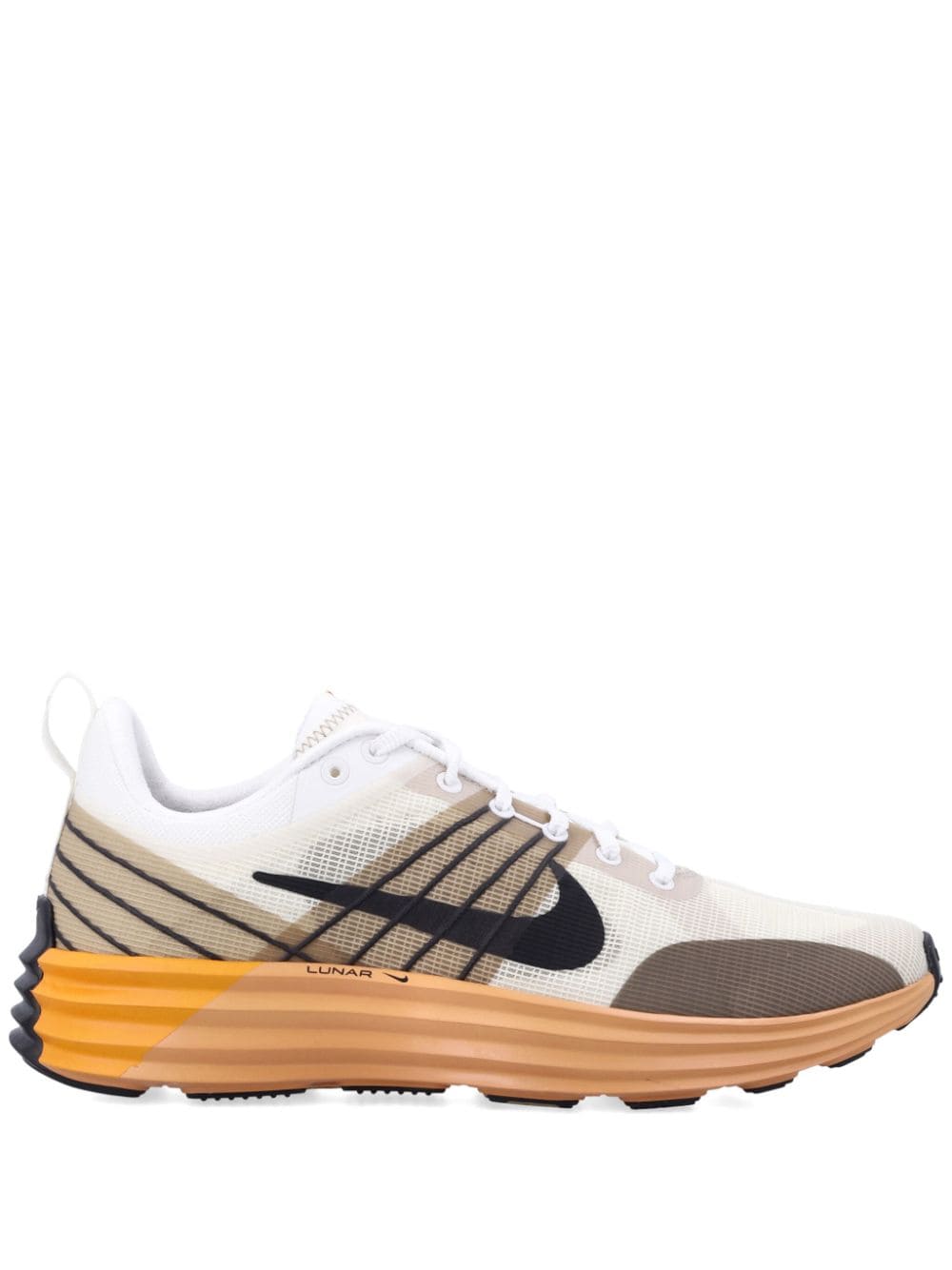 Shop Nike Lunar Roam Sneakers In Neutrals