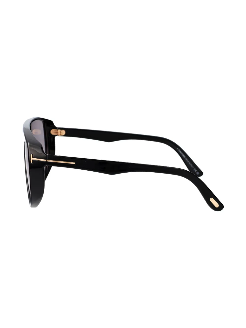 TOM FORD Eyewear Zonnebril met piloten montuur Zwart