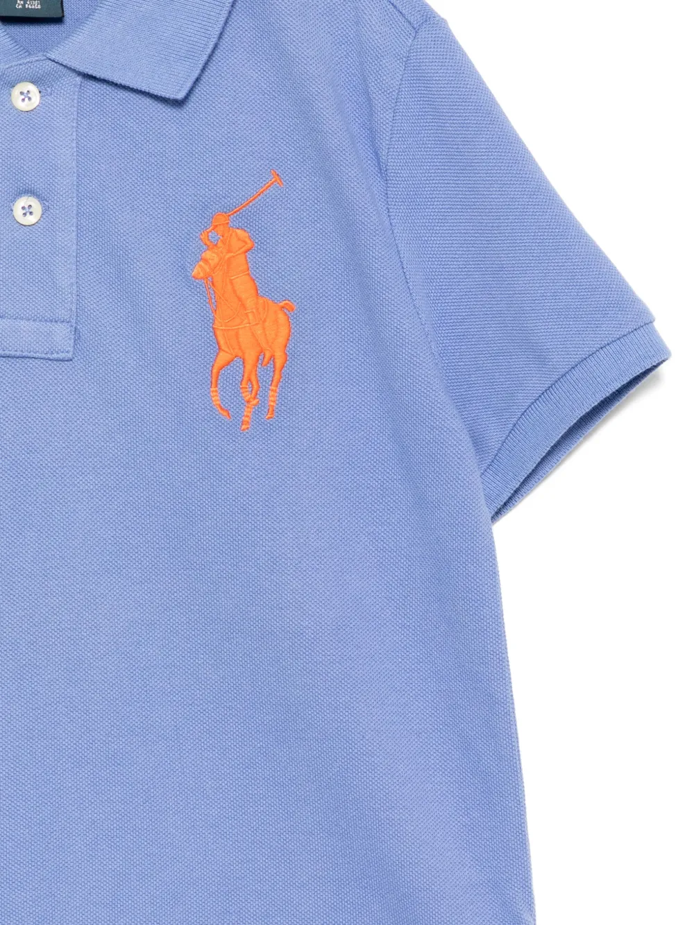 POLO RALPH LAUREN KIDS Big Polo Pony poloshirt Blauw