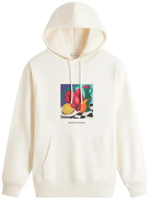 Drôle De Monsieur illustration-print hoodie