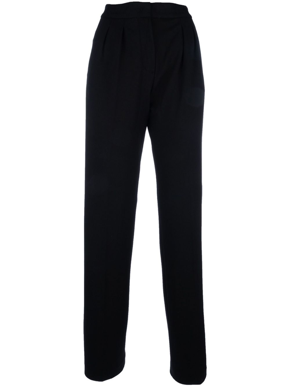 high-waist tailored trousers