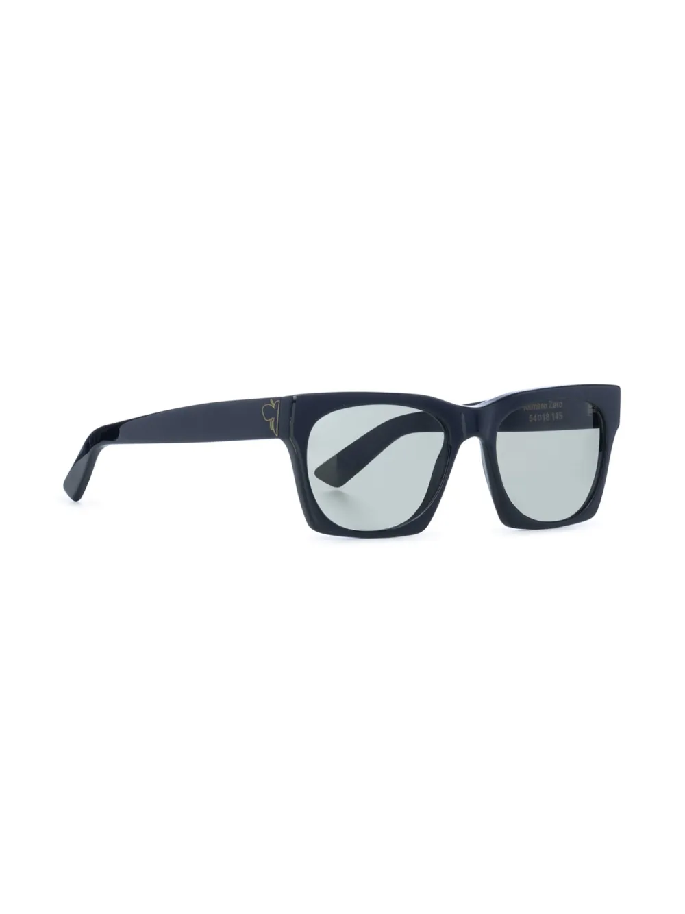 FACE HIDE wayfarer-frame sunglasses - Blauw