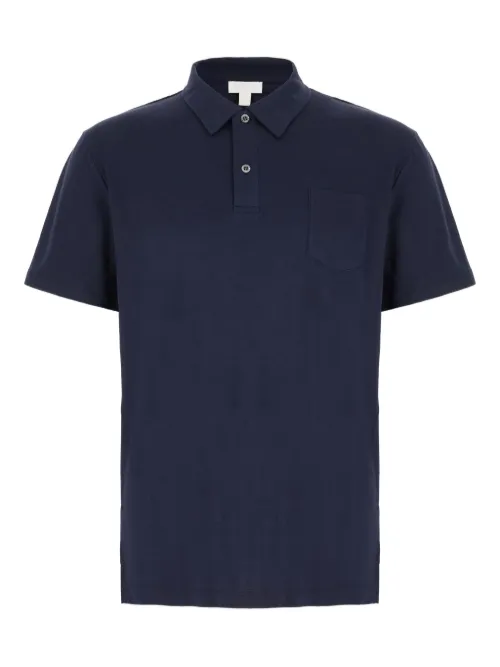 Sunspel polo Riviera - Bleu - Sunspel - Modalova