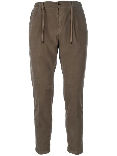 Cruna drawstring waistband trousers