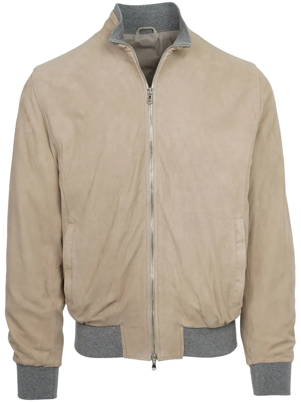 suede bomber jacket