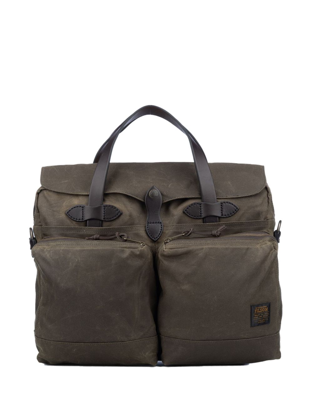 Filson 24-Hour Tin Cloth briefcase - Green