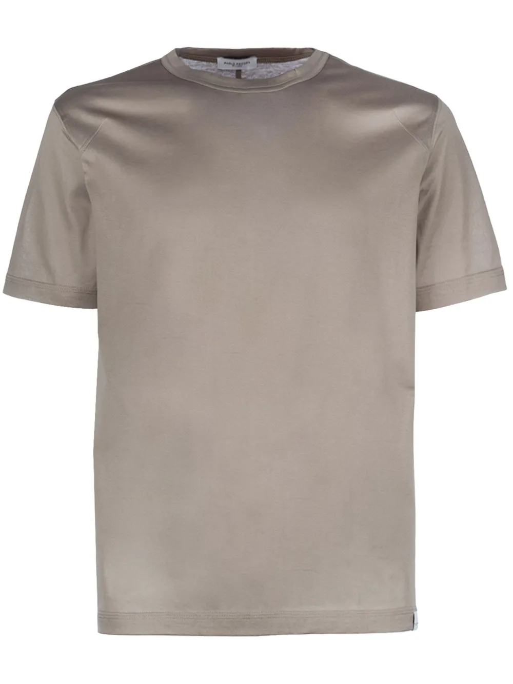 Paolo Pecora Katoenen T-shirt Beige