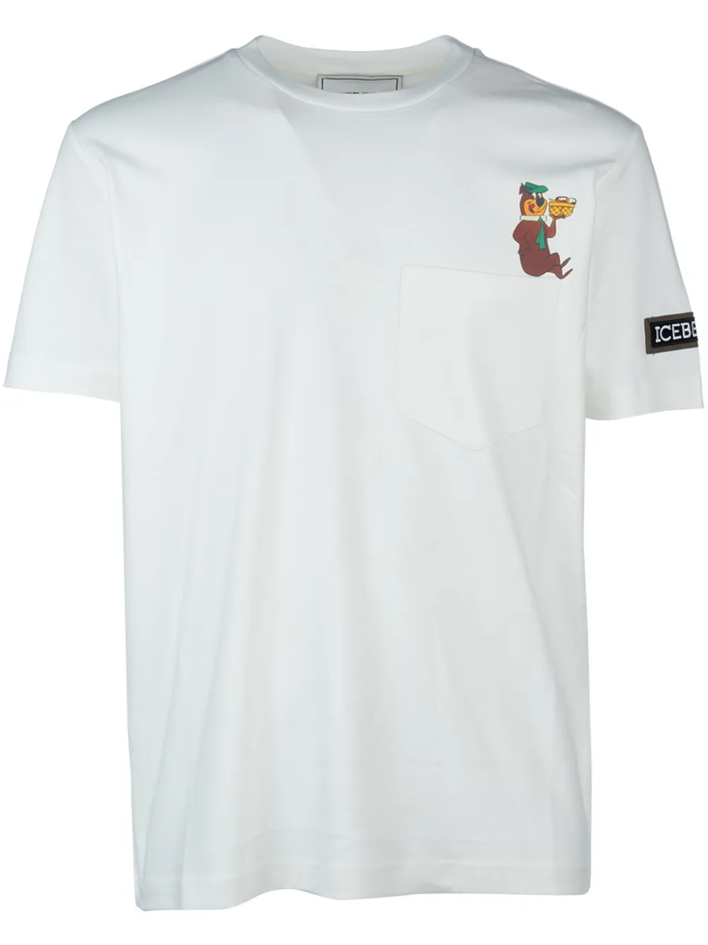 Iceberg x Yogi Bear T-shirt met print Wit