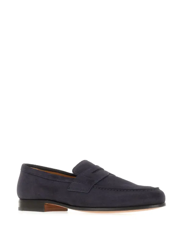 Mens Church’s Blue Suede Loafers CHURCH main image 4