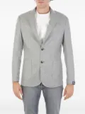 Barba single-breasted blazer - Grey