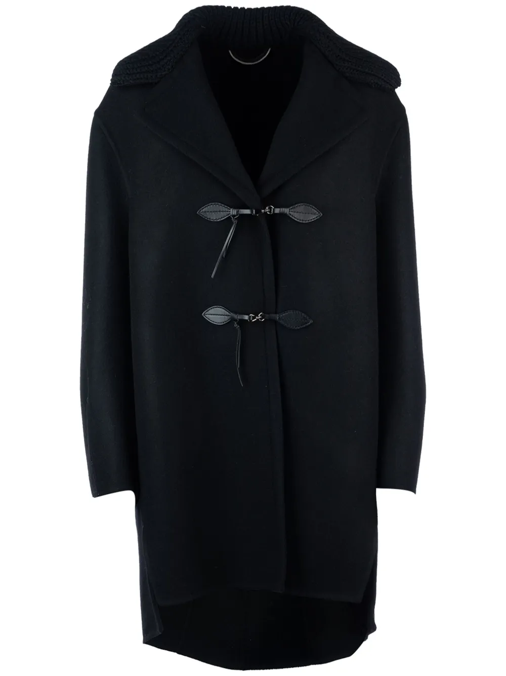 Ermanno Scervino Jas met houtje-touwtje Zwart