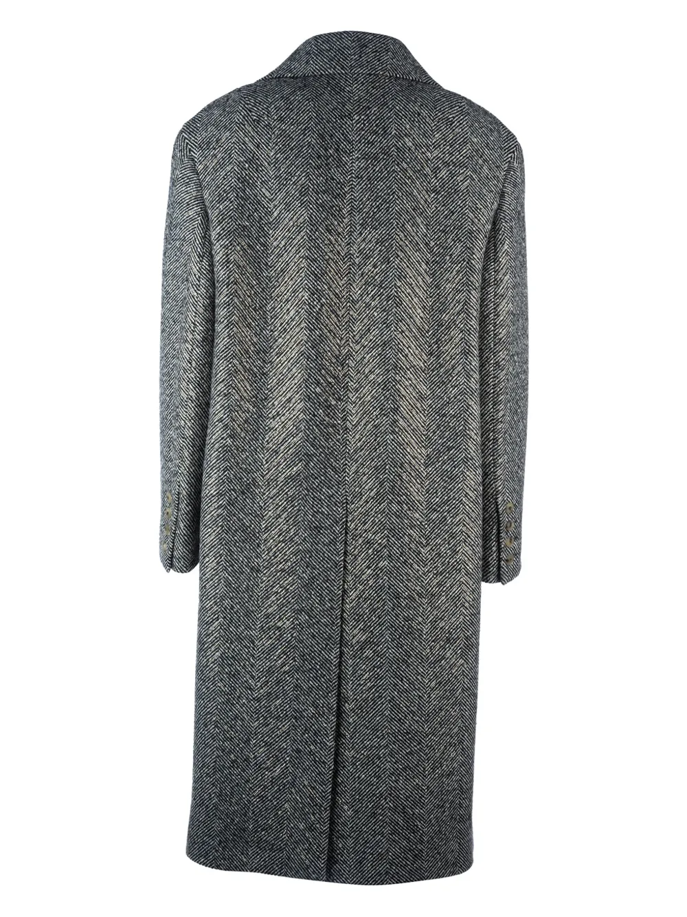 Ermanno Scervino houndstooth coat - Zwart