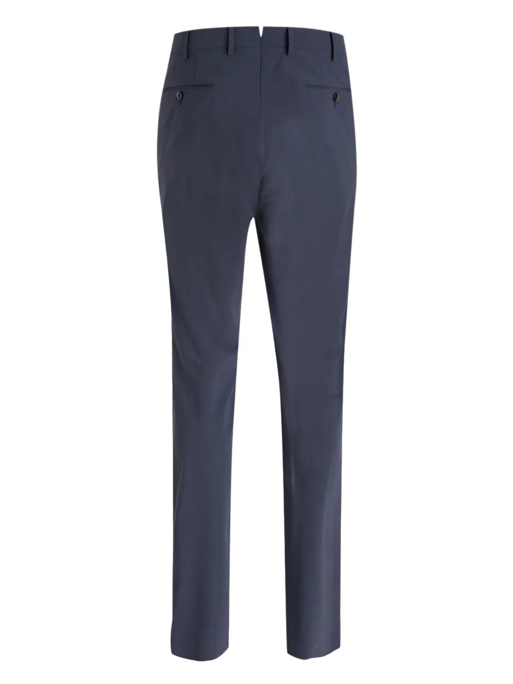 PT Torino button-fastening tapered trousers - Blauw