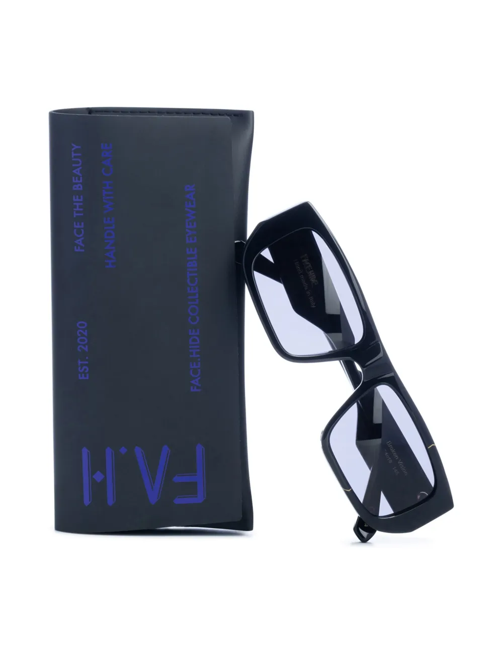 FACE HIDE Broken Vision zonnebril Zwart