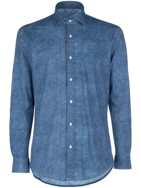 Brian Dales camisa de mezclilla