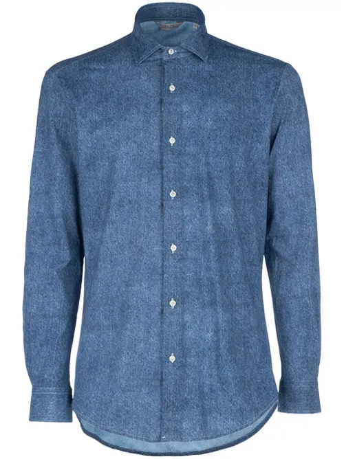 Brian Dales chemise en jean - Bleu - Brian Dales - Modalova