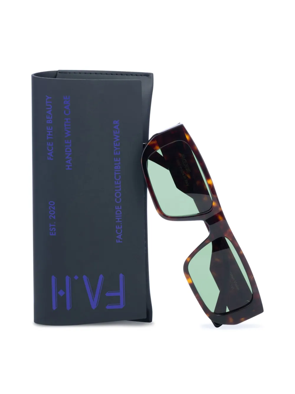 FACE HIDE Broken Vision zonnebril Bruin