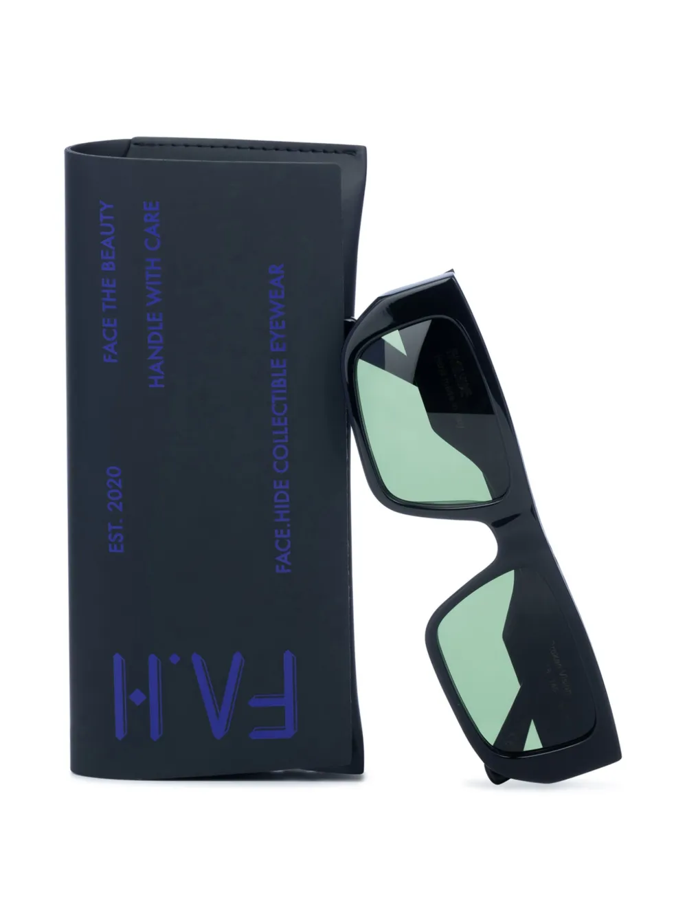 FACE HIDE Broken Vision zonnebril Zwart