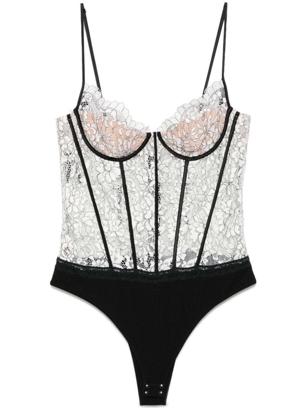 Shop Retroféte Lovisa Bodysuit In Weiss