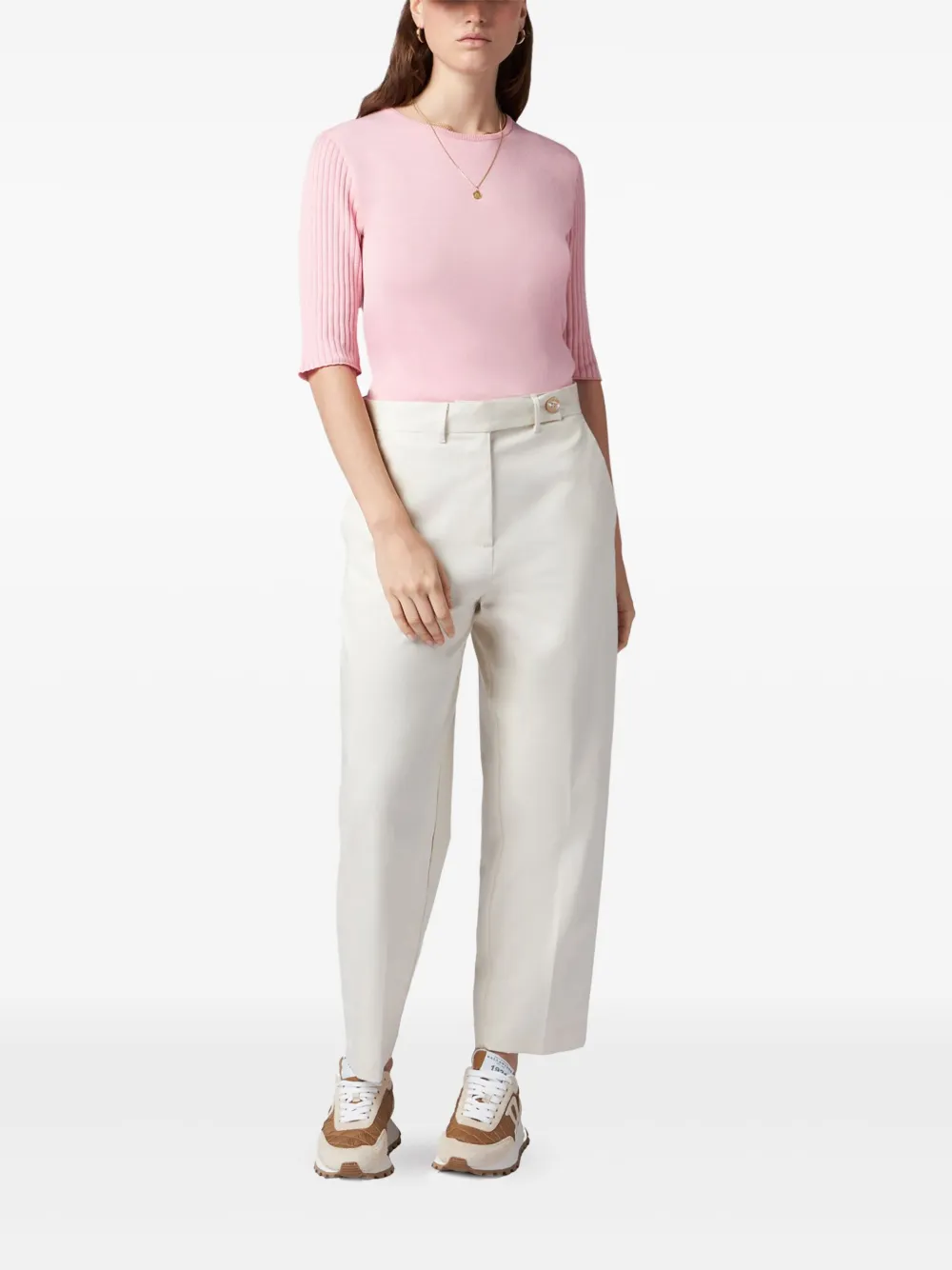 Ballantyne tailored trousers - Wit