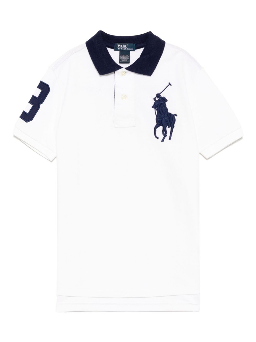 POLO RALPH LAUREN KIDS Big Polo Pony polo shirt - White