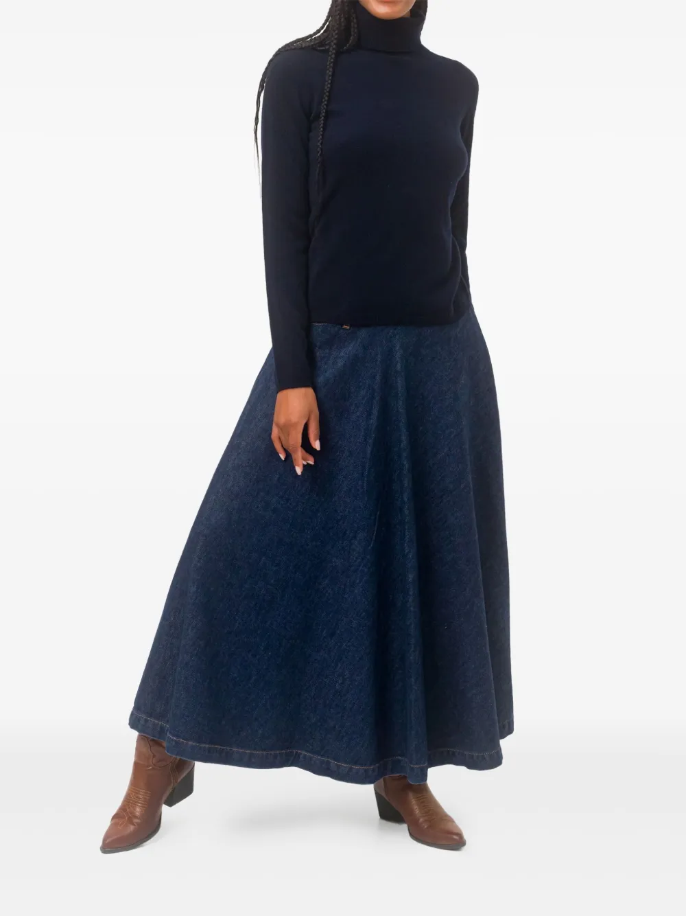 Vanisé Cashmere Jumper In Blue