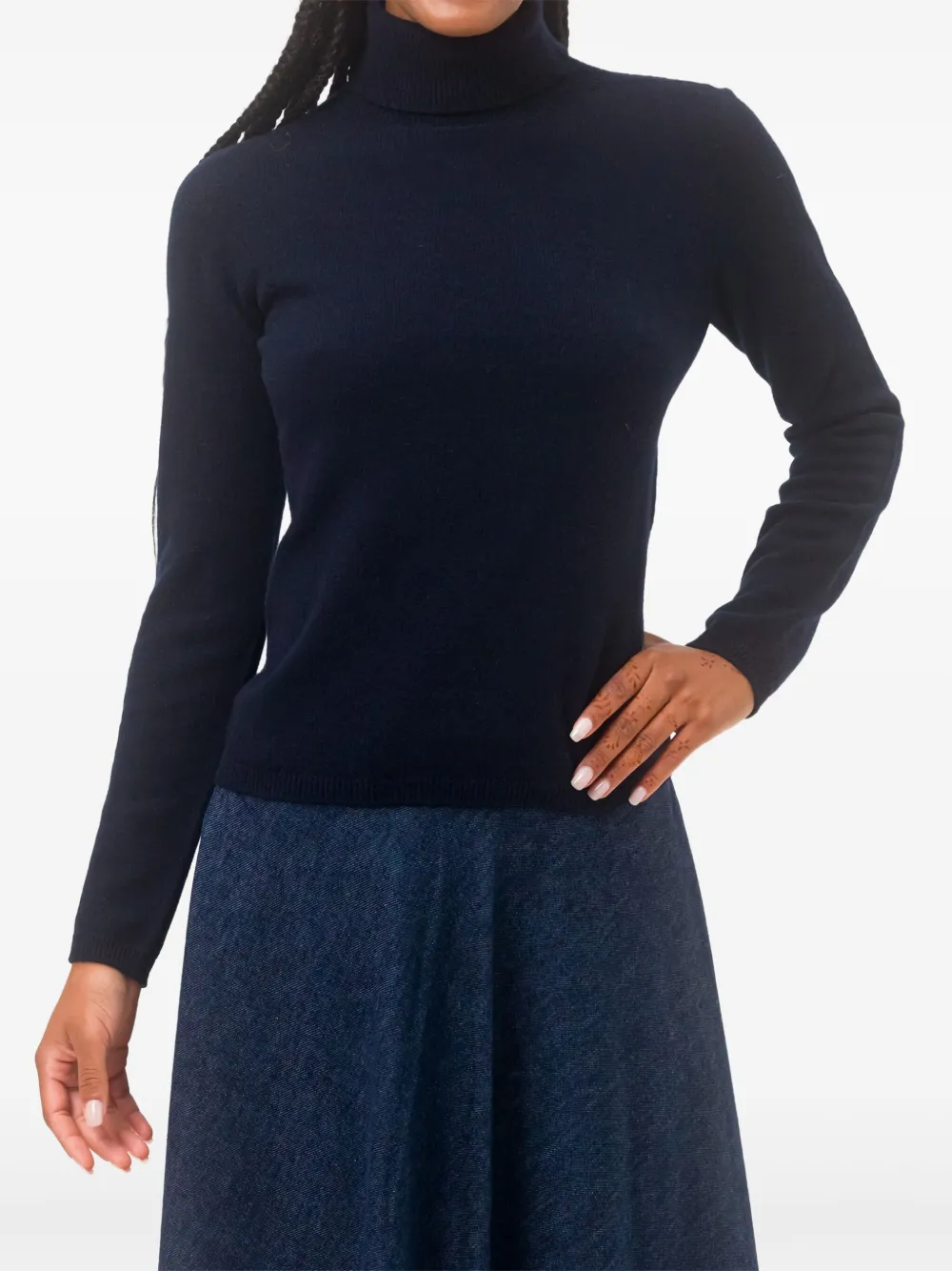 Vanisé Cashmere Jumper In Blue