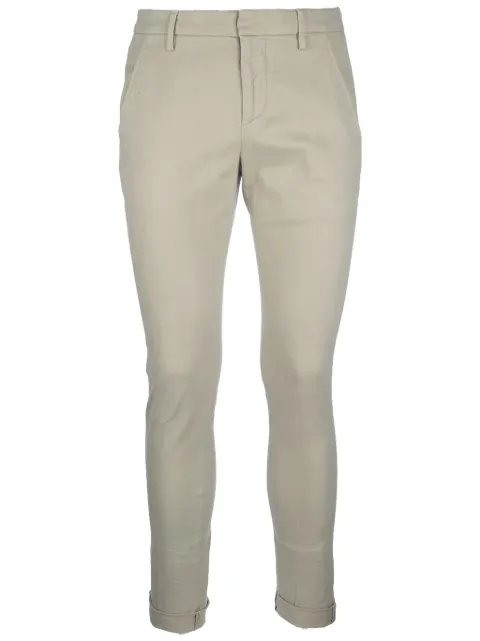 DONDUP logo-plaque trousers