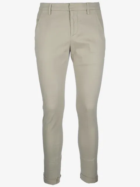 DONDUP logo-plaque trousers