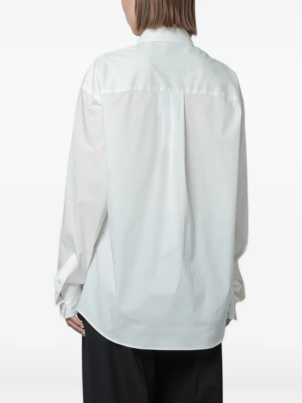 Giuseppe Di Morabito Blouse verfraaid met kristal Wit