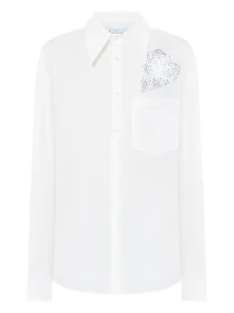 Giuseppe Di Morabito crystal-embellished shirt
