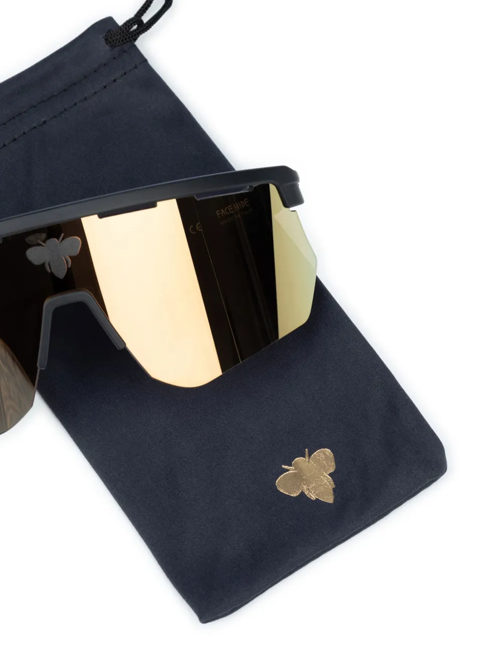 FACE HIDE Raider zonnebril Zwart