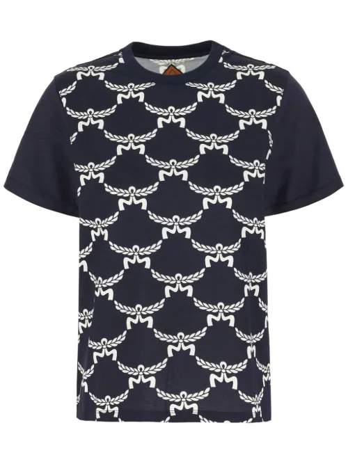 MCM t-shirt à logo imprimé - Bleu - MCM - Modalova