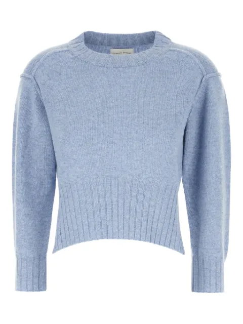 LouLou de Saison Lian ribbed-hem cashmere sweater