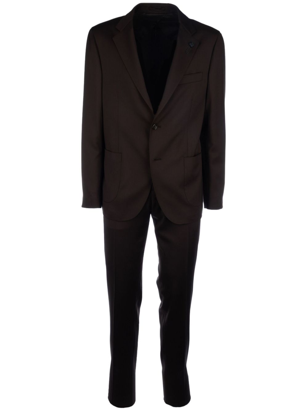 Lardini wool suit - Black