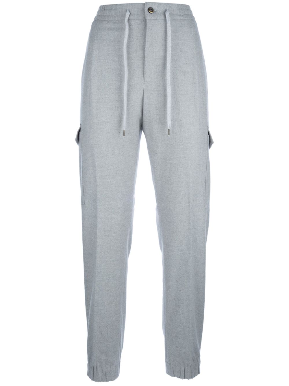 drawstring-waistband track pants