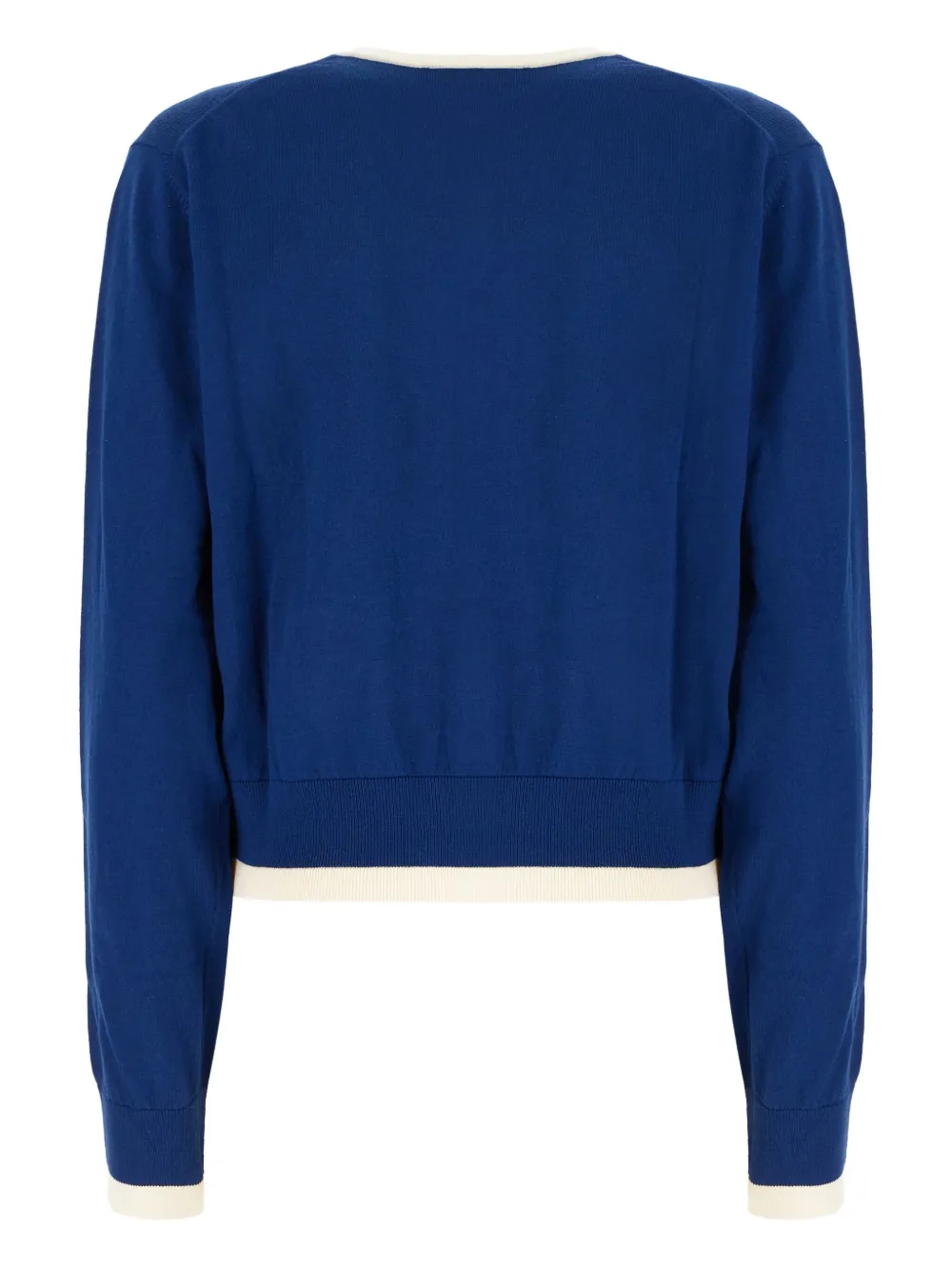 Ballantyne Cropped vest Blauw