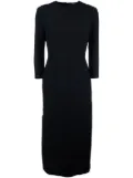 Fabiana Filippi long-sleeves midi dress - Black