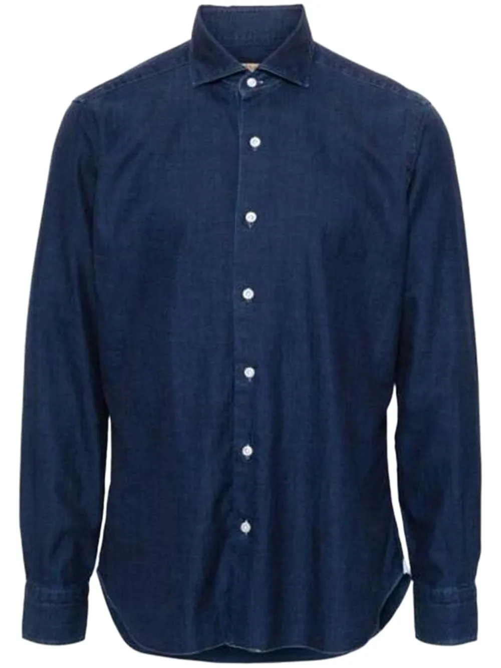 Barba Denim overhemd Blauw