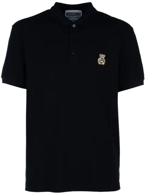 Moschino Teddy Bear cotton polo shirt