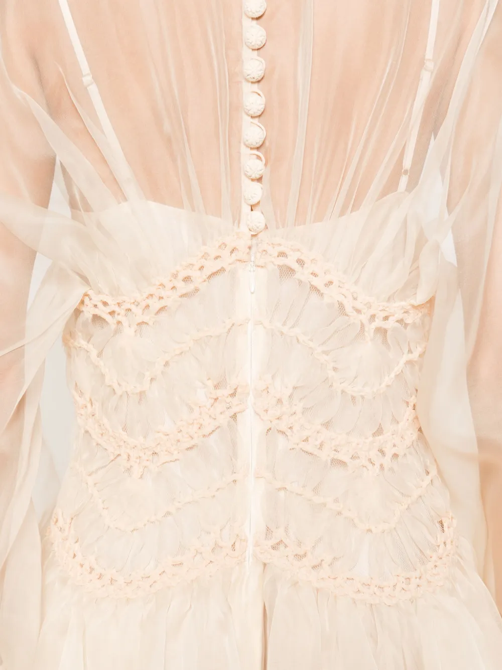Shop Zimmermann Illuminate Gown In Nude