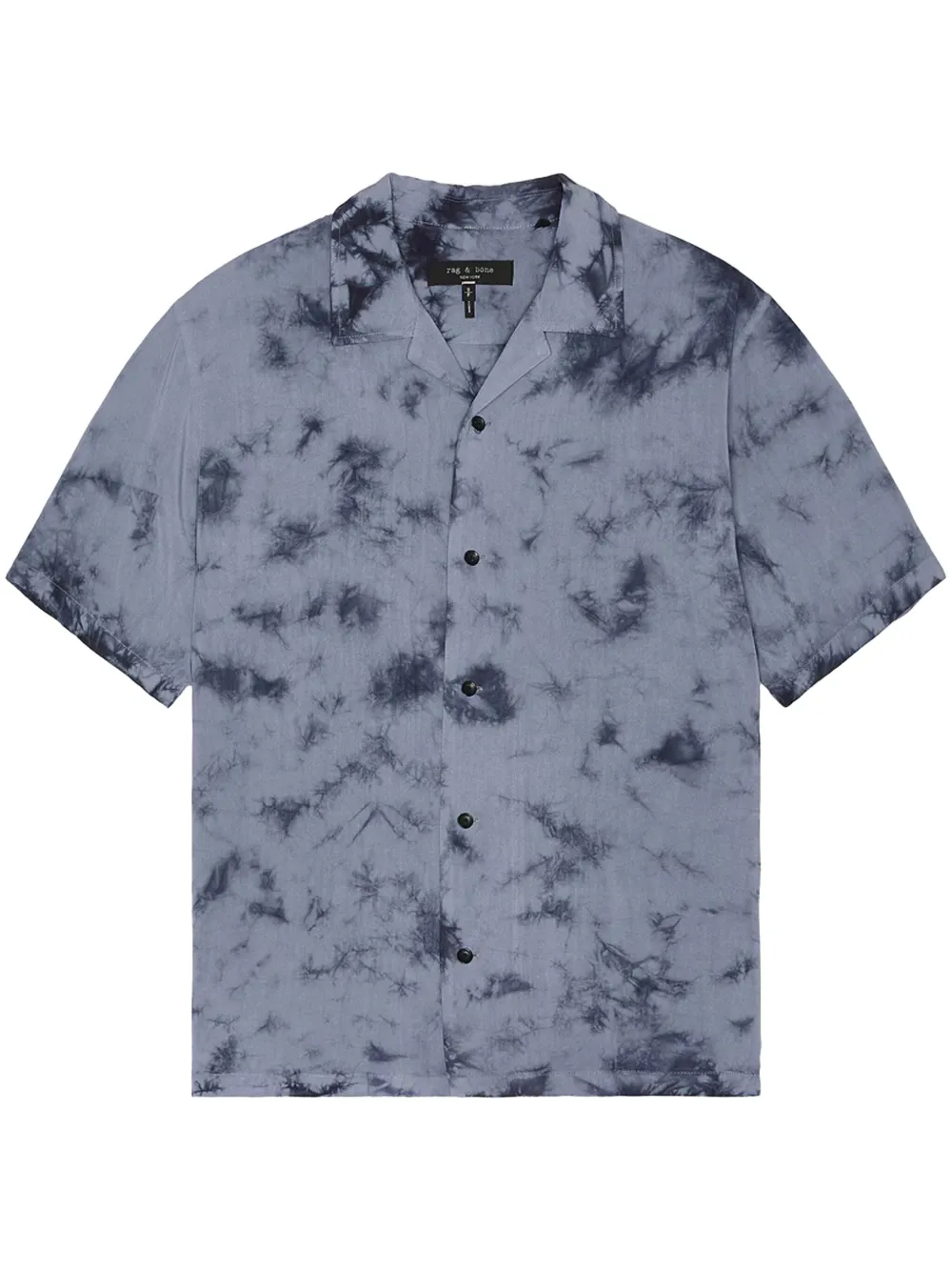 tie-dye bowling shirt