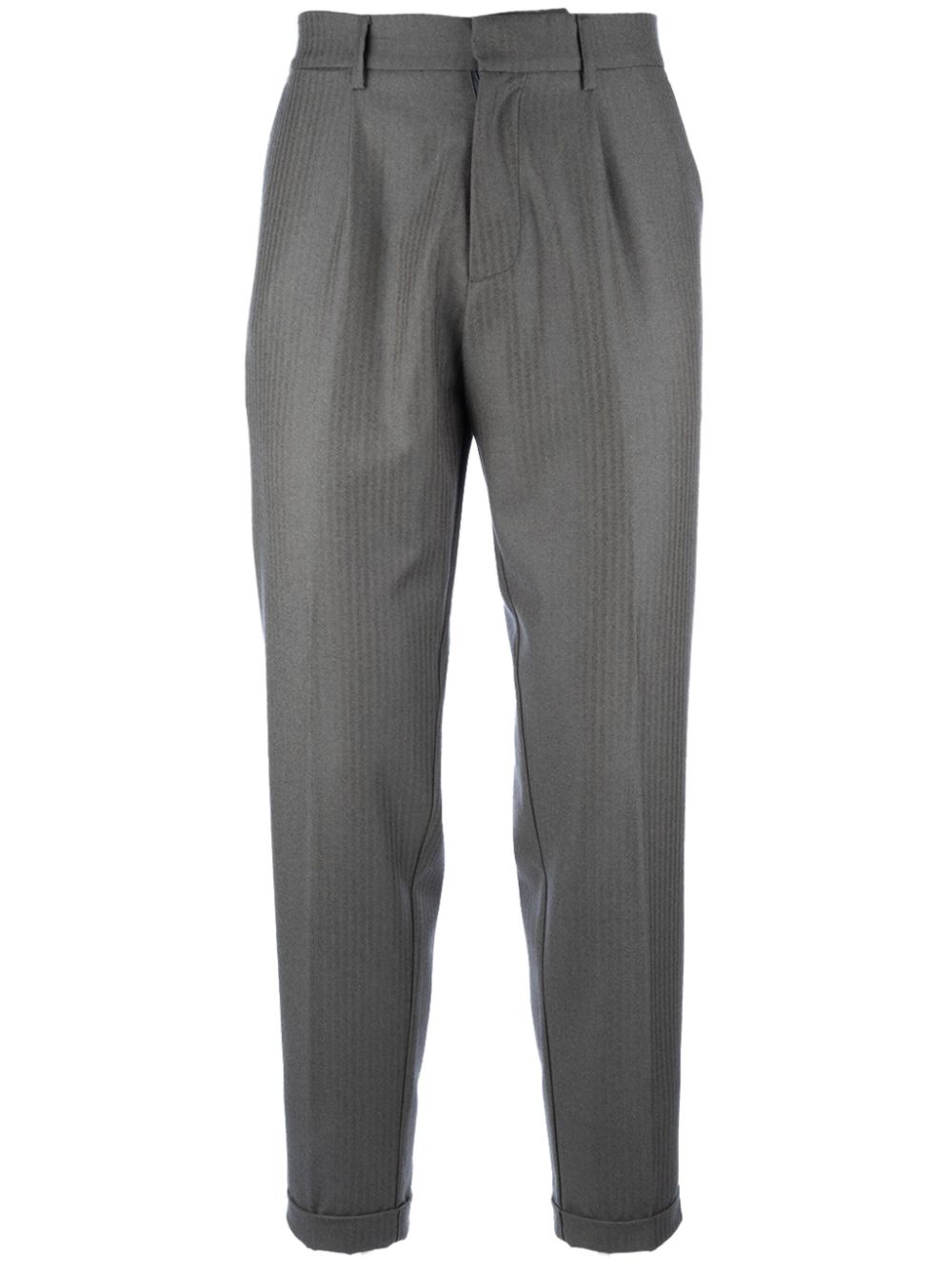 pinstripe trousers