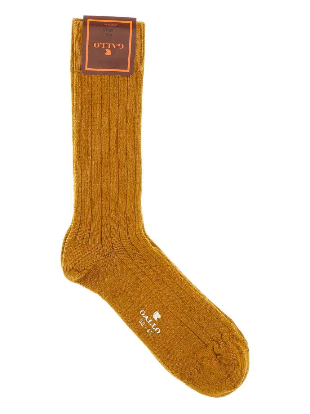 Gallo ribbed socks | Yellow | Image 1