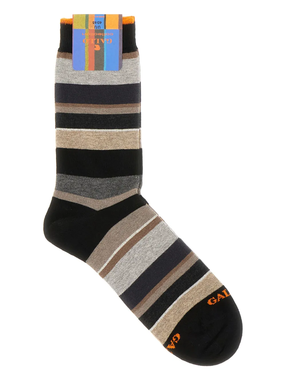 Gallo striped socks | Neutrals | Image 1