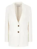Alberta Ferretti two-button blazer - White