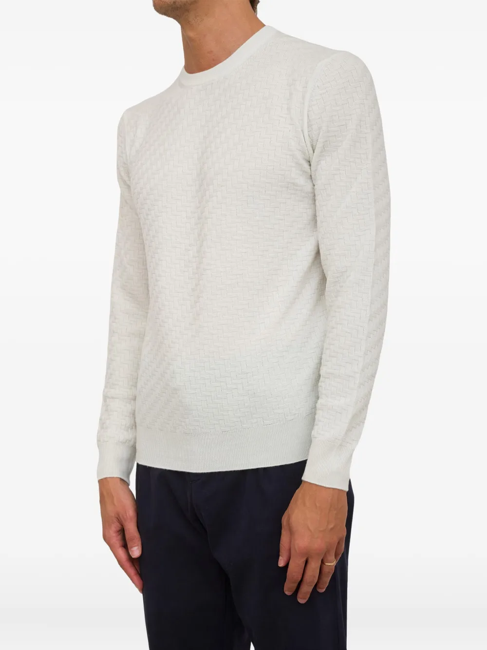 Corneliani Katoenen T-shirt Wit