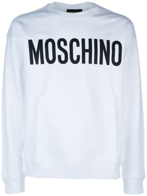 Moschino sudadera con logo estampado